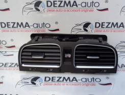 Grila aer bord centrala 5K0819743E, Vw Golf 6 (5K1) 2008-2012 (id:214536)